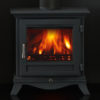 Chesneys Beaumont 5WS series wood burning stove in black anthracite