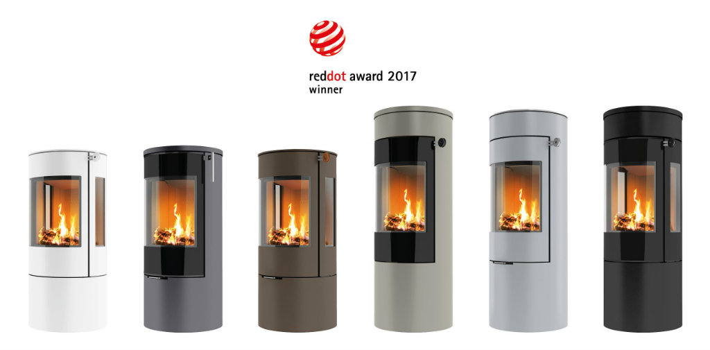 Authorised dealer Danish Rais wood burning stoves Red Dot award