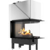 RAIS Visio 3:1 wood burning stove