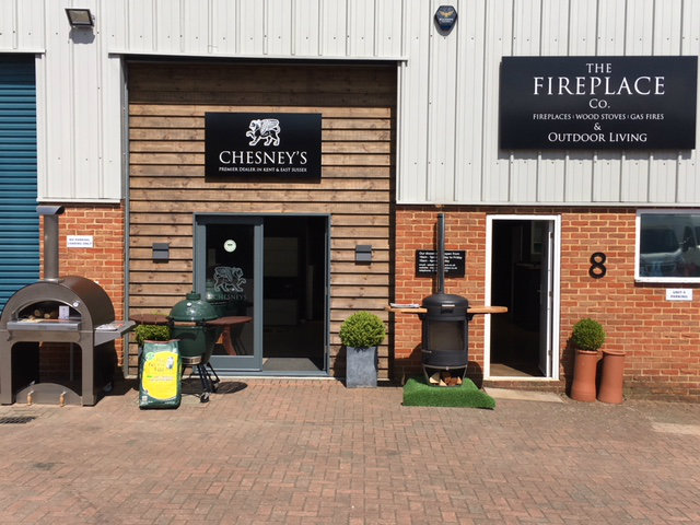 Chesney HEAT 500 BBQ heater now in showroom outside display