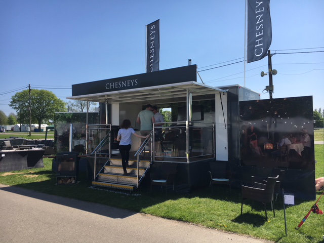 Chesney HEAT 500 BBQ heater now in showroom Spring Live! 2018