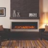 Stovax & Gazco Skope Inset 135R log & pebble fuel effect electric fire