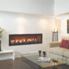 Stovax & Gazco Studio 3 gas fire Edge frame, log effect and vermiculite lining