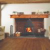 Stovax & Gazco Stockton 11 wood burning stove in matt black with high canopy and single door