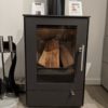 RAIS Q-Tee 65 wood burning stove in showroom