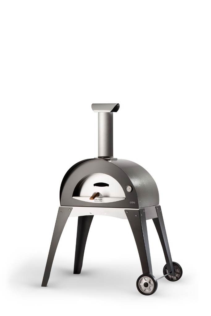 Alfa Pizza Ciao wood-fired oven grey