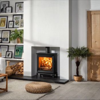 Stovax & Gazco Chesterfield 5 Wide wood burning stove